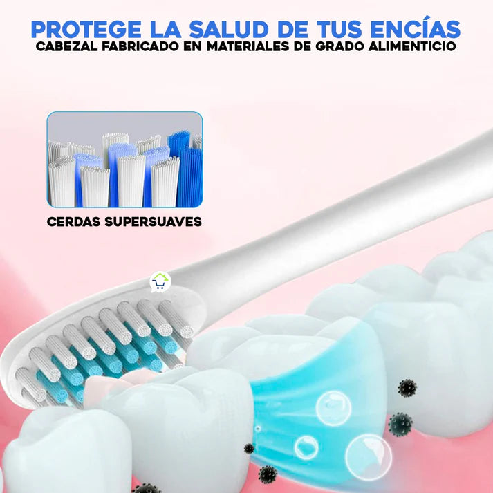 CEPILLO DENTAL ELECTRICO + 4 CABEZALES DE  RESPUESTO