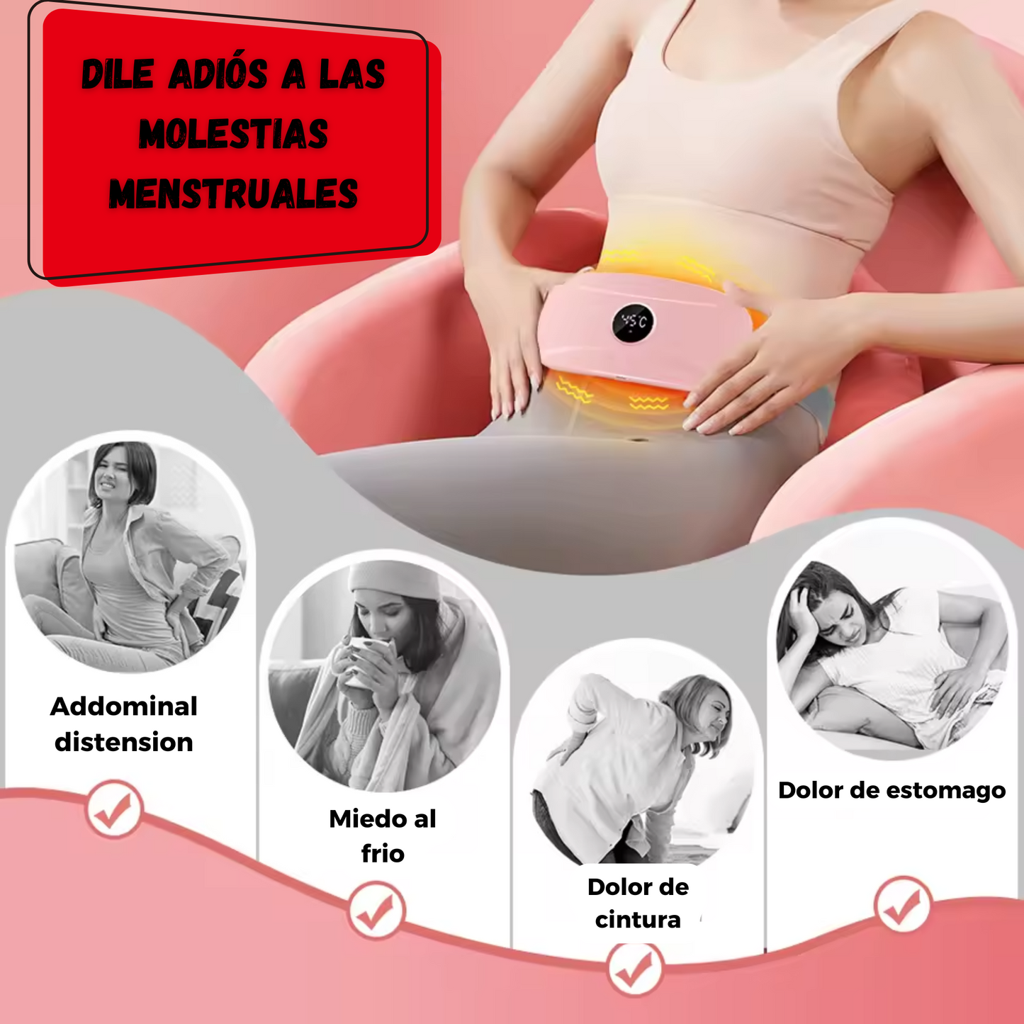Cinturón Térmico Menstrual